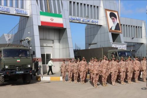رزمایش مشترک سپاه پاسداران و ارتش آذربایجان در قره باغ