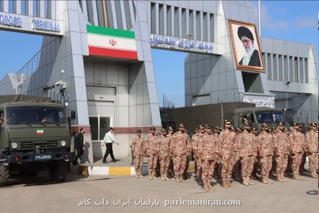 رزمایش مشترک سپاه پاسداران و ارتش آذربایجان در قره باغ