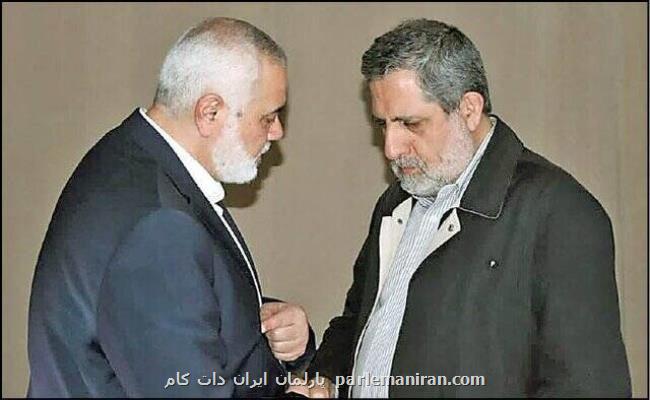 مراسم بزرگداشت شهیدان هنیه و سرلشکر ایزدی