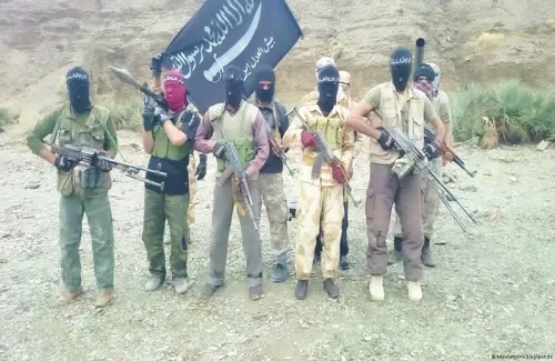 ائتلاف پوشالی جیش الظلم با نیروهای خود