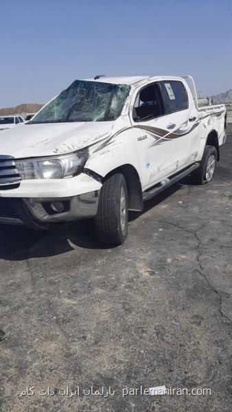 تصادف برخی از نمایندگان مجلس و منطقه آزاد در چابهار